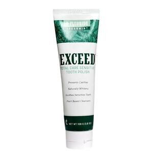 Melaleuca Exceed Tooth Polish Fluoride-Free Fresh Mint l 3.8 oz. Exp. 02/27